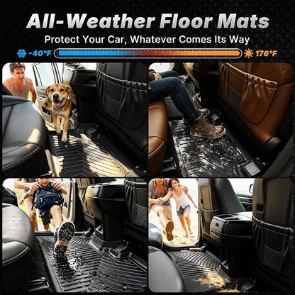 OEDRO Floor Mats Fit for 2018-2024 Toyota Camry, NOT for Hybrid & AWD Models, TPE All Weather Floor Liners Custom Fit for 2024 Toyota Camry L/LE/SE/TRD/XLE/XSE, Black