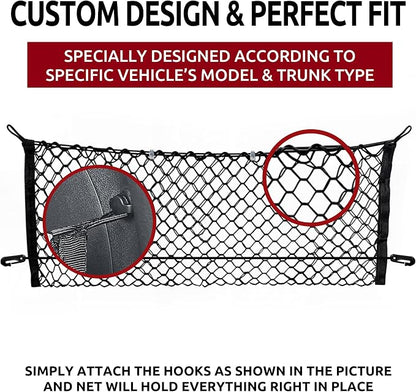 Trunknets Inc Envelope Style Trunk Cargo Net for Hyundai Tucson 2015 2016 2017 2018 2019 2020 2021 New