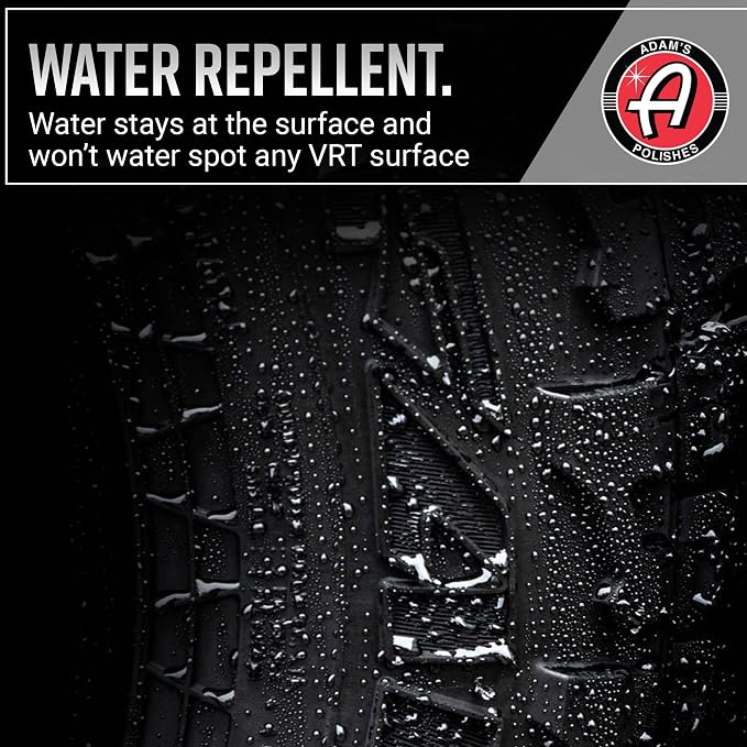 Adam's Polishes VRT Combo - Vinyl, Rubber and Plastic Non-Greasy Long Lasting Super Shine Dressing for Tires, Trim and More, Safe for Cars, Trucks, SUVs, RVs & More