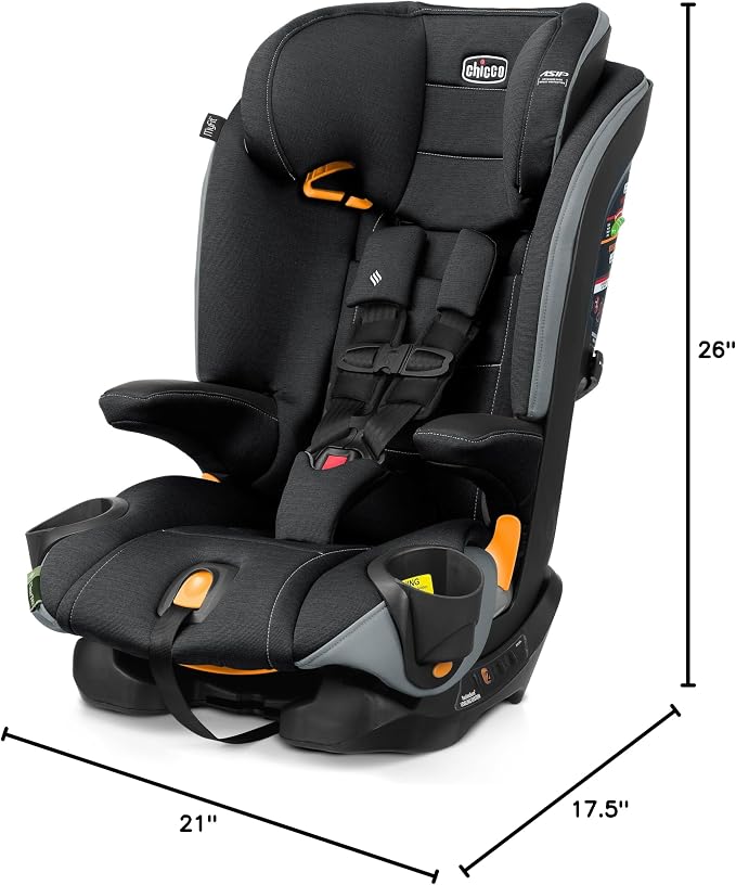 Chicco MyFit Harness + Booster Car Seat, 5-Point Harness and High Back Seat