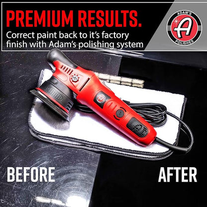 Adam's Polishes Premium Polisher Pads - Expertly Designed to Make Polishing and Paint Correction Easier, Quicker - Color Coded to Match with Recommended Polishes or Compounds (5.5, Blue Compound Pad)
