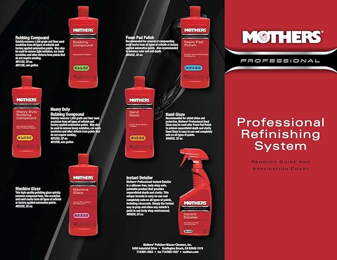 Mothers 84532 Professional Hand Glaze - 32 oz.