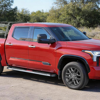 COMNOVA Running Boards Compatible with 2009-2018 Dodge Ram 1500 Quad Cab, 10-24 Dodge Ram 2500 3500 Quad Cab, 6 Inch Ram Rock Sliders Nerf Bars Step Bars Made with High Light Stainless Steel.