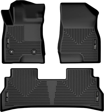 Husky Liners Weatherbeater Floor Mats | Fits 2024-2026 Buick Envista & 2024-2026 Chevrolet Trax | Front & 2nd Row, 3-pc Black - 99261