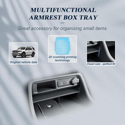 BIBIBO for 2026 Honda Passport Center Console Organizer 2026 Honda Passport Center Console Organizer Tray+Cup Holder +Wireless Charging Mat 2026 Passport Insert Cup Holder Organizer-3Packs