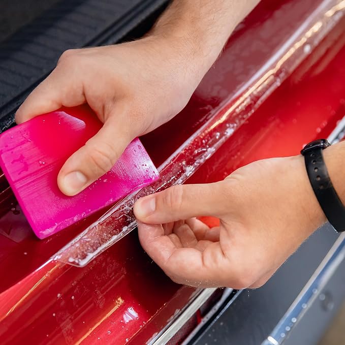 3M Clear Paint Protection Film, 8 mil PPF Vinyl Wrap with Self-Healing Technology, UV Protection, Non-Yellowing, Scratch Resistant, Glossy Finish (6 x 18in)