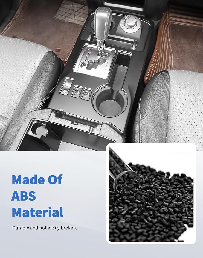for 4Runner 2010-2019 Matte Black Whole Set Interior Panel Cover Trim Kit, Center Console Gear Shift Dashboard Panel Cover Trim for Toyota 4runner Interior Accessories