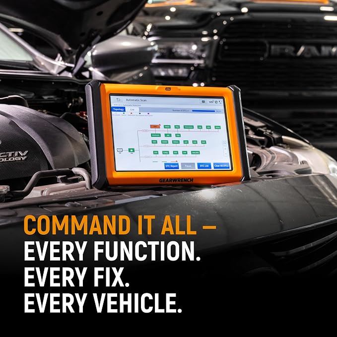 GEARWRENCH 10" Pro Command Wireless Bi-Directional Diagnostic Tablet with Rapid-Charge Dock | GWSMART10