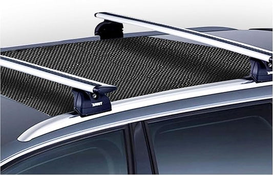 Mockins 39" x 36" Anti Slip Mat for Car Roof Cargo Bag & Carrier | Soft Roof Rack Pads | Customizable Cargo Mat for SUV , Truck & More | Non-Scratch, Multi Functional Anti Slip Pad for Car