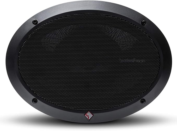 Rockford Fosgate P1694 Punch 6"x9" 4-Way Coaxial Full Range Speakers - Black (Pair)