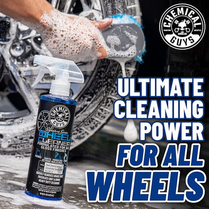 Chemical Guys CLD_203 Signature Series Wheel Cleaner, Formated For All Gloss Finishes, Safe for Cars, Trucks, SUVs, Motorcycles, RVs & More 128 fl oz (1 Gallon)