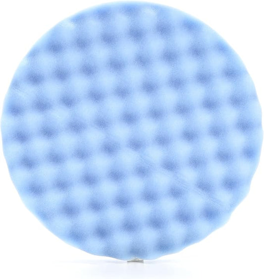 3M Foam Ultrafine foam Polishing Pad, 05751, Single Sided, Flat Back, 8 in (203.2 mm), 2 pads per bag