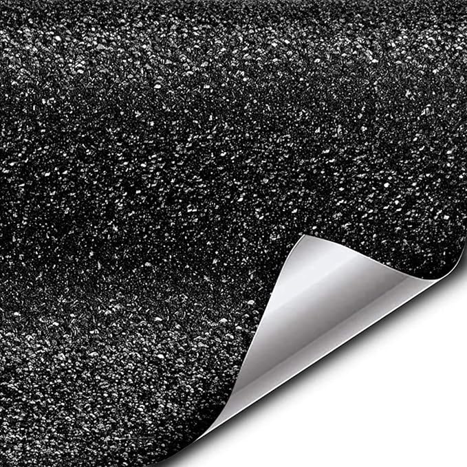 VViViD Black Indestructible Paint Wrap Vinyl roll (25ft x 5ft)