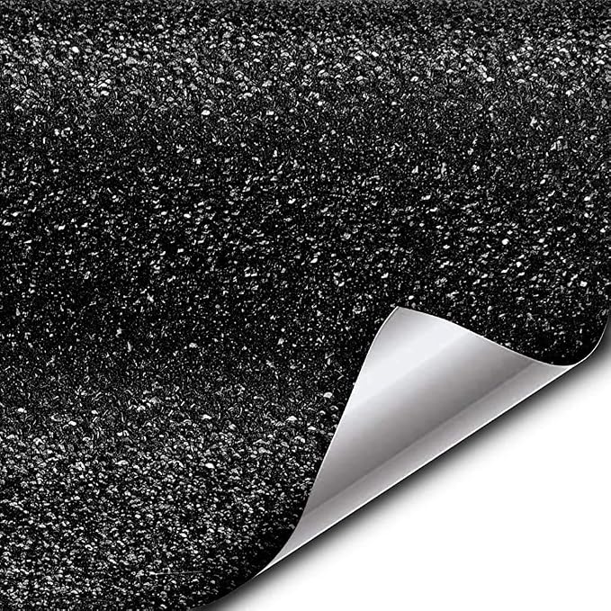VViViD Black Indestructible Paint Wrap Vinyl roll (17.5" x 5ft)