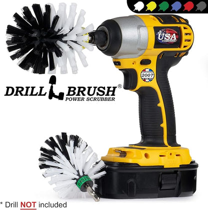 Car Cleaning Supplies - Truck Detail Brush - Wheel Brushes - Car Tire Cleaner - Truck Toolbox Scrubber - Windshield Glass Cleaner Brush - Home Leather Cleaning Tool - Carpet and Upholstery Scrubbing