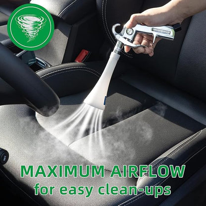 GOCCIDA Tornado Dry Cleaning Gun Detailing Interior Dryer Air Blow Gun,Car Detailing Kit Interior Cleaner,Car Detailing Tools for Car Quickly Blasts Dirt and Dust Works with Air Compressor