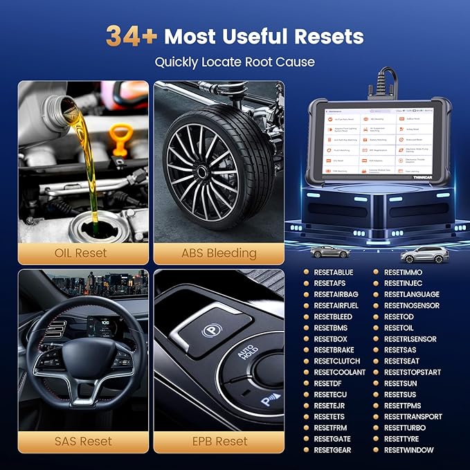 THINKCAR THINKSCAN 689 OBD2 Scanner, Bidirectional Scan Tool with 34+ Reset, 3000+ Active Test, ECU Coding, PMI, Wired Full System Diagnostic Scanner for Cars, CANFD/DOIP, FCA SGW AutoAuth