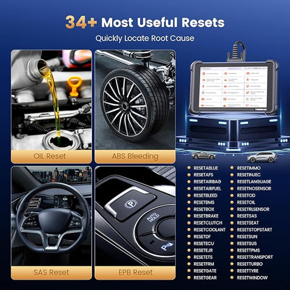 THINKCAR THINKSCAN 689 OBD2 Scanner, Bidirectional Scan Tool with 34+ Reset, 3000+ Active Test, ECU Coding, PMI, Wired Full System Diagnostic Scanner for Cars, CANFD/DOIP, FCA SGW AutoAuth