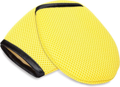 Griot's Garage Four-Finger Mesh Mittens for Car Wash and Detailing, Cleaning Gloves and Scrubbers for SUVs, Trucks, Motorcycles, and More, Washable, Set of 2, 11842