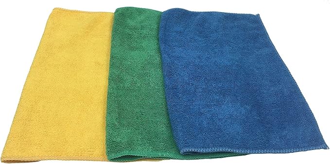 Viking Microfiber Auto Cloth - 3 Pack