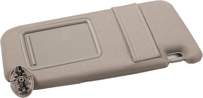 Ezzy Auto Beige Right Passenger Side Sun Visor fit for Toyota Camry Without Sunroof 2007 2008 2009 2010 2011