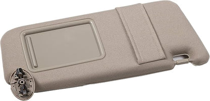 Ezzy Auto Beige Right Passenger Side Sun Visor fit for Toyota Camry Without Sunroof 2007 2008 2009 2010 2011
