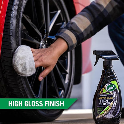 Turtle Wax Inside & Out Ultimate Car Care Kit, Includes Car Wash Soap, Spray Wax, Interior Cleaner & Deodorizer, Tire & Wheel Cleaner, Tire Shine, Washmitt and Microfiber Towels (8 Piece Kit)