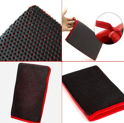 Ethos Quick Decon Mitt - Clay Mitt Car Wash Mitt, Clay Bar Tool for Auto Detailing and Polishing