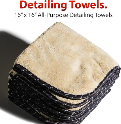 Adam's Polishes Car Detailing Towels (24-Pack)