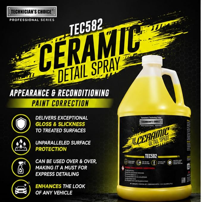 TEC582 CERAMIC DETAIL SPRAY (1 Gallon)