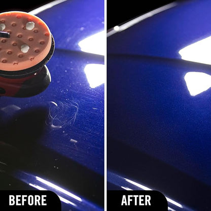 Turtle Wax Hybrid Solutions Ceramic Car Polish and Wax, Light Scratch Remover, Durable Paint Protection, Extreme Water Beading, High Gloss Shine, Hand or Machine Polisher Use, 14 oz (Pack of 1)