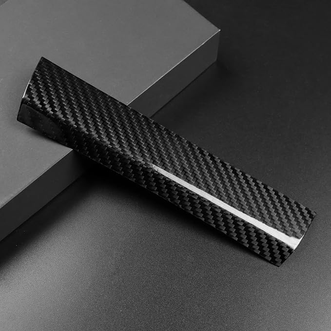 AIRSPEED Hard Carbon Fiber for Toyota GR86 Subaru BRZ 2021 2022 2023 2024 2025 2026 Under Air Conditioner Panel Cover Center Console Interior Trim Accessories, Black