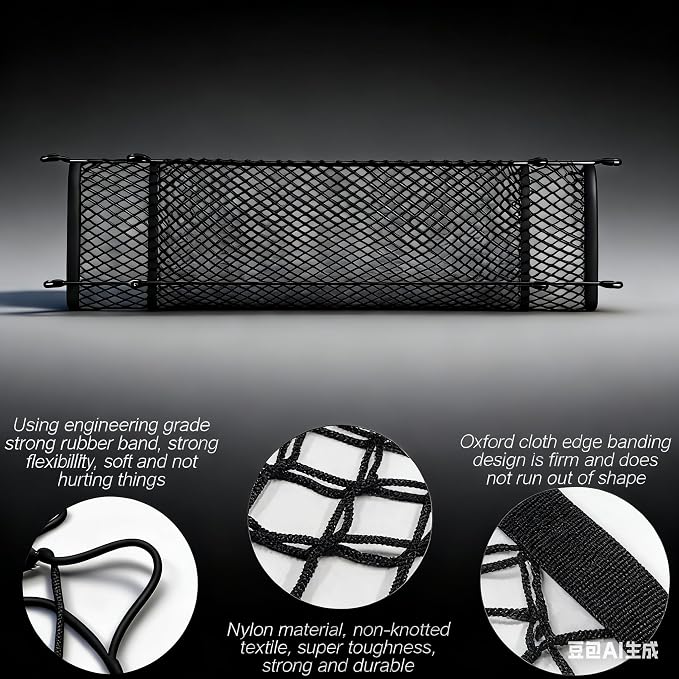 Trunk Cargo net Compatible with 2018 to 2024 2025 2026 Chevy Traverse