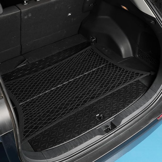 Fit for 2019-2025 Toyota RAV4 RAV 4 Hybrid Floor Style Trunk Cargo Net, Trunk Organizers and Storage Luggage Nets for Crossover for RAV-4 2020 2021 2022 2023 2024 Accessories