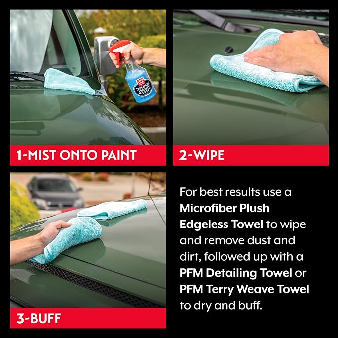 Griot's Garage Best of Show Detailer for Car Detailing, Wipes Away Dust, Fingerprints, and Light Dirt, Improves Paint Gloss and Color Between Washes, 11042, One Gallon