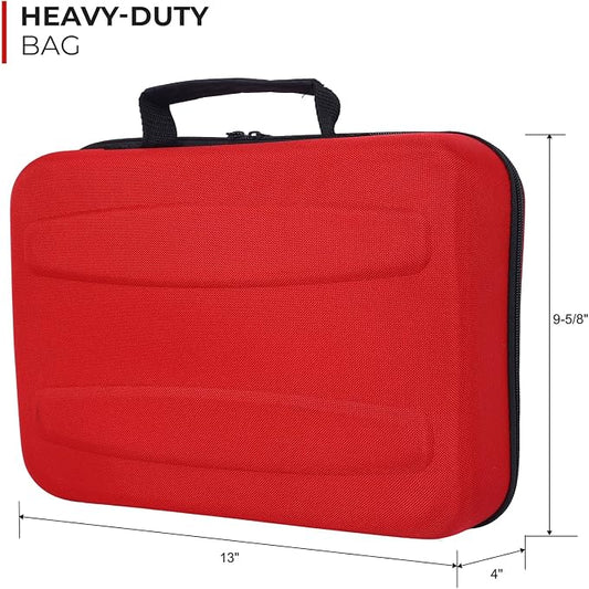 Auto Safety Emergency Kit with Portable Air Compressor
