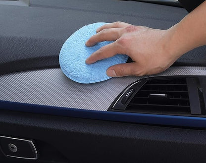 SimpleHouseware Car Wash Sponge Wax Microfiber Applicator Pads, 12-Pack