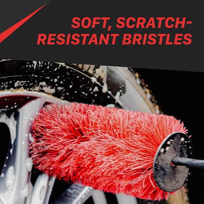 Maxshine All in one Wheel & Tire Cleaner Kit (AC13) - Professional Grade Exterior Tire & Wheel Rim Detailing - Scratch Free - Citrus Cleaning Power - Active Degreaser