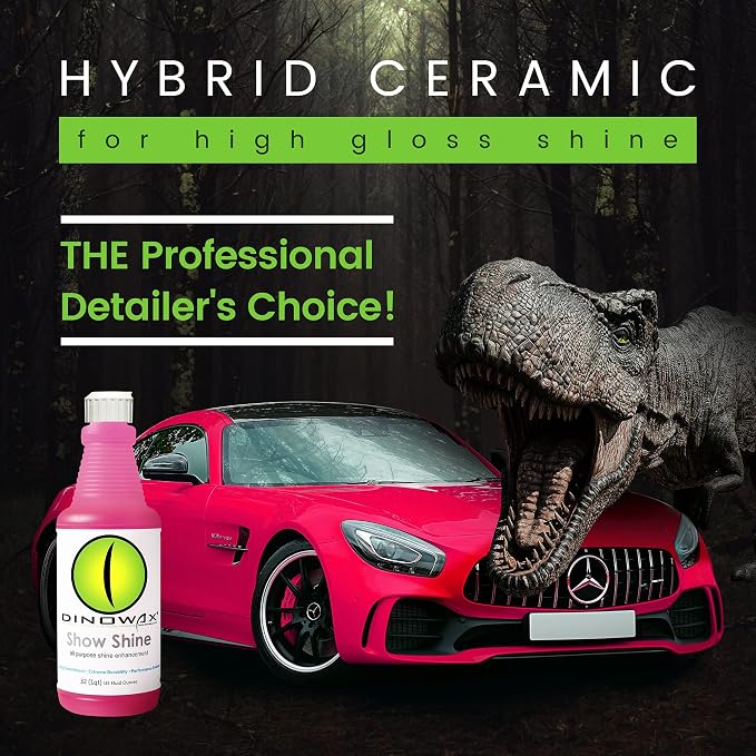 Show Shine, All Purpose Shine Enhancement, Car Wash Detail Spray, Car Detailer Spray, Car Detailing Supplies, Strawberry Shortcake Scent, Clean Collection, 32 oz
