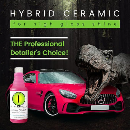 Show Shine, All Purpose Shine Enhancement, Car Wash Detail Spray, Car Detailer Spray, Car Detailing Supplies, Strawberry Shortcake Scent, Clean Collection, 32 oz