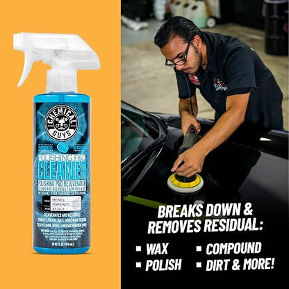 Chemical Guys BUF_333_16 Foam and Wool Polishing Pad Cleaner, Citrus-Based, 16 fl oz