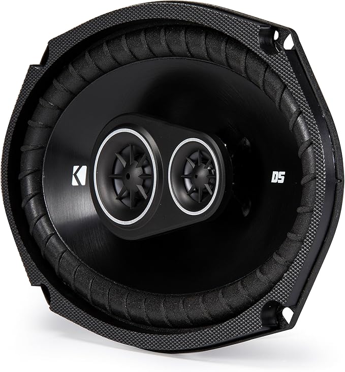 KICKER DSC6930 6x9-Inch (160x230mm) 3-Way Speakers, 4-Ohm (Pair)