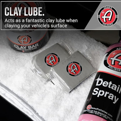 Adam's Detail Spray 5 Gallon - Quick Waterless Detailer Spray for Car Detailing, Polisher Clay Bar & Car Wax Boosting Tech, Add Shine Gloss Depth Paint | Car Wash Kit & Dust Remover