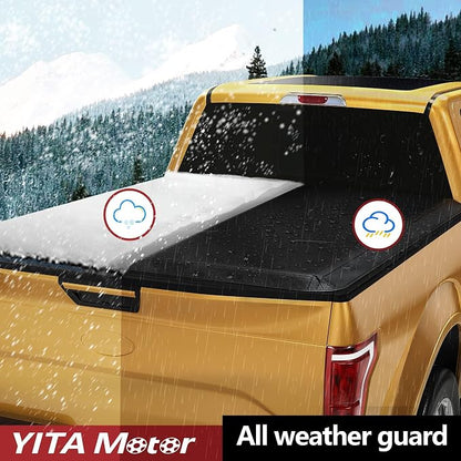 YITAMOTOR Soft Tri-Fold Truck Bed Tonneau Cover Fits for Dodge Ram 2500 3500 2003-2026, Fleetside 6.4 ft Bed Without Rambox