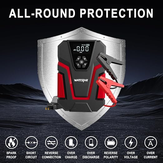 Ultimate Car Care Bundle: 400A Jump Starter with Air Compressor + Butyl Sealant Tape – Emergency Power & Leak-Proof Seal in One