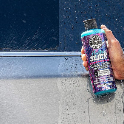 Chemical Guys HydroSlick Intense Gloss SiO2 Ceramic Coating HyperWax - High Shine and Long-Lasting Protection, Ceramic Coating for Cars, Safe for Trucks, SUVs, Motorcycles, RVs, and More - 16 fl oz