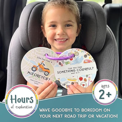 Blu Jay Children's Scavenger Hunt | Toddler Activities | Games for 2, 3 Year Old's & Up | Kids Educational Scavenger Hunt Cards (Travel Edition)