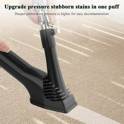 GOCCIDA 2IN1 Car Interior Detailing Air Blow Gun & vacunm Gun with Adjustable Air Flow Nozzle,Cleaning Gun Quickly Blasts Dirt and Dust from Surface Works with Air Compressor(Upgrade Rotate Tube)