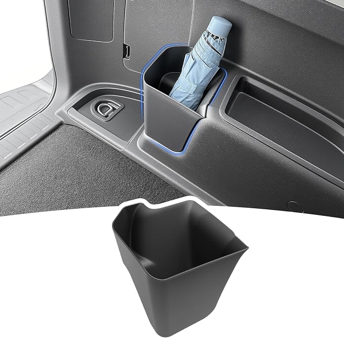 Trunk Organizer Fits for 2010-2024 Toyota 4Runner 5-Seat 2nd Row Trunk Storage Box Compatible with 4Runner Accessories (Left Hetero)