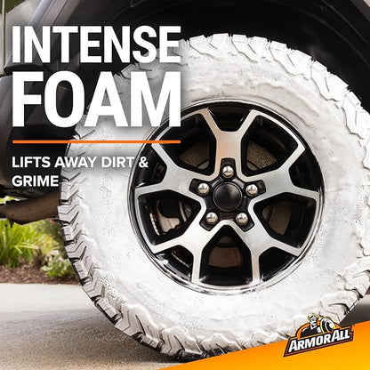 Armor All Tire Foam, Tire Cleaner Spray for Cars, Trucks, Motorcycles, 20 Oz Each, 1.25 Pound (Pack of 2)